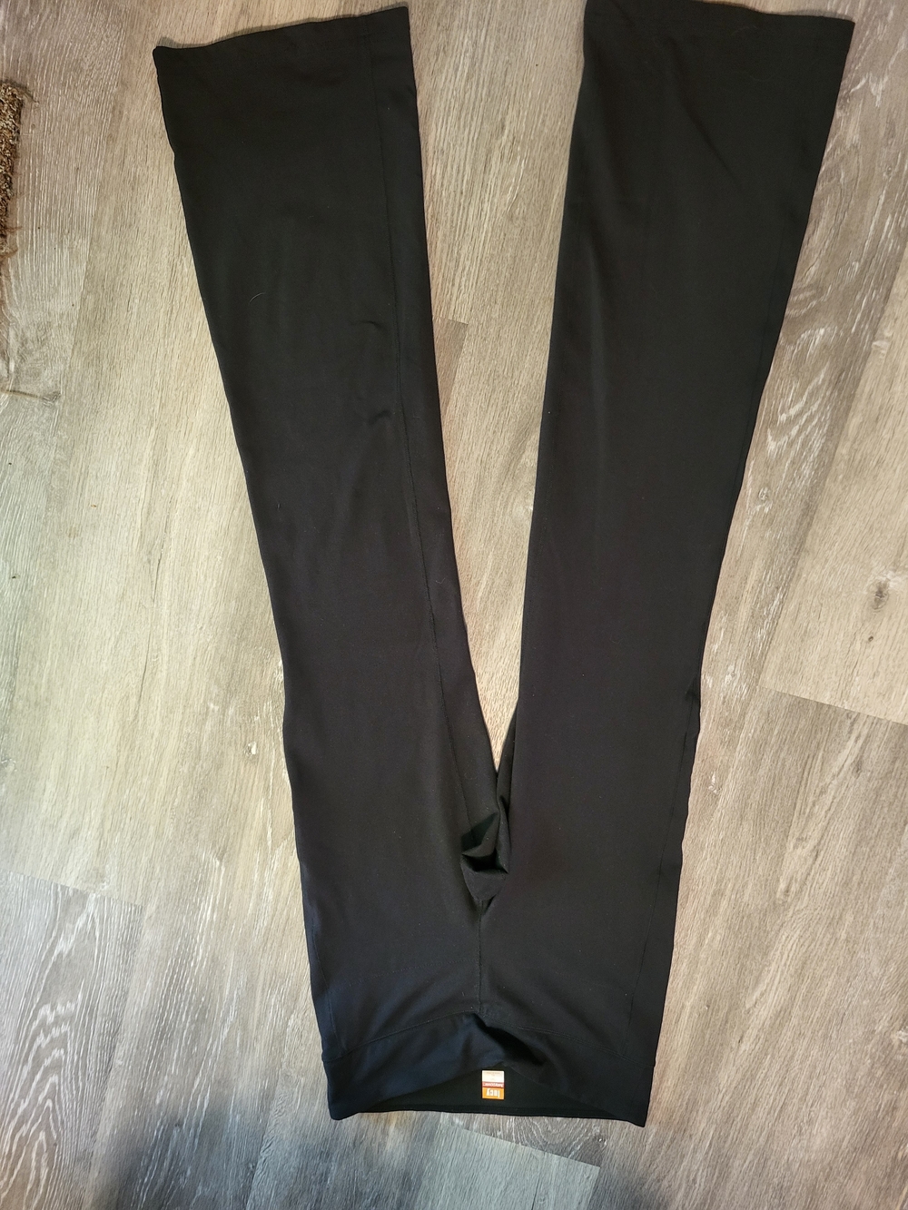 Womens Lucy Black Flare Yoga Pants Size Medium